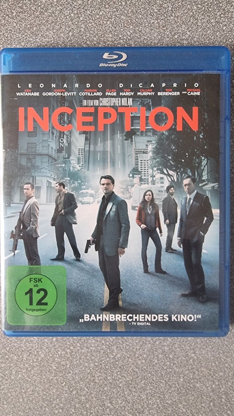 Tutti i DVDs: Blu Ray - Inception - Leonardo Di Caprio – Usato da Oetwil am See venduto da fineli2