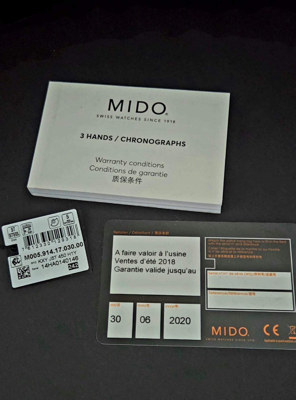 Mido Orologi: Mido Multifort Two-Crown Diver Chronograph - Full Set – Usato da Worben venduto da ant_c87n 8