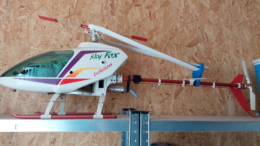 Hélicoptère SkyFox thermique