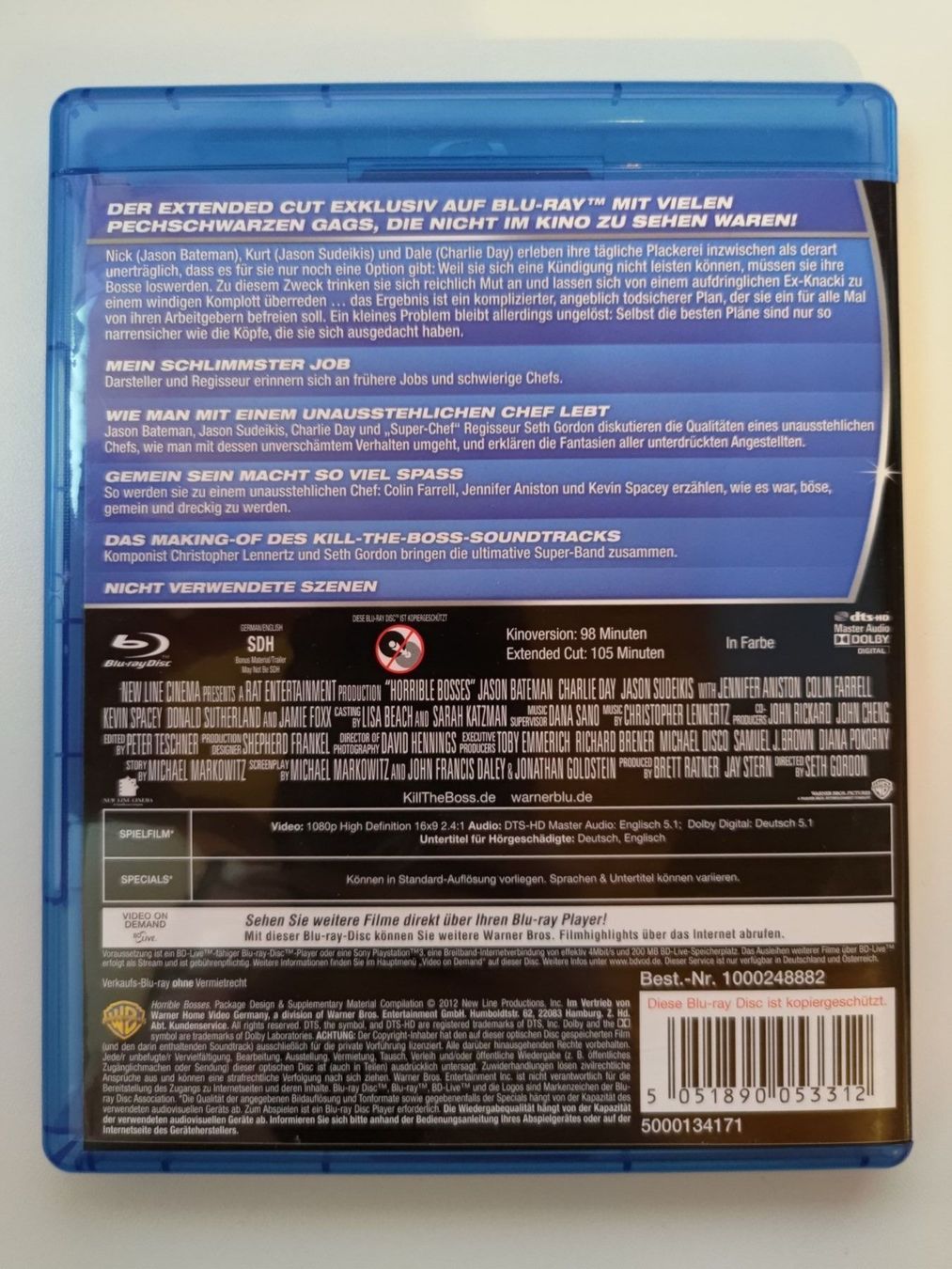 Tutti i DVDs: Kill the Boss – Usato da Liestal venduto da Kratzilla 2