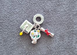 Silber Charm Schulabschluss +Garantie