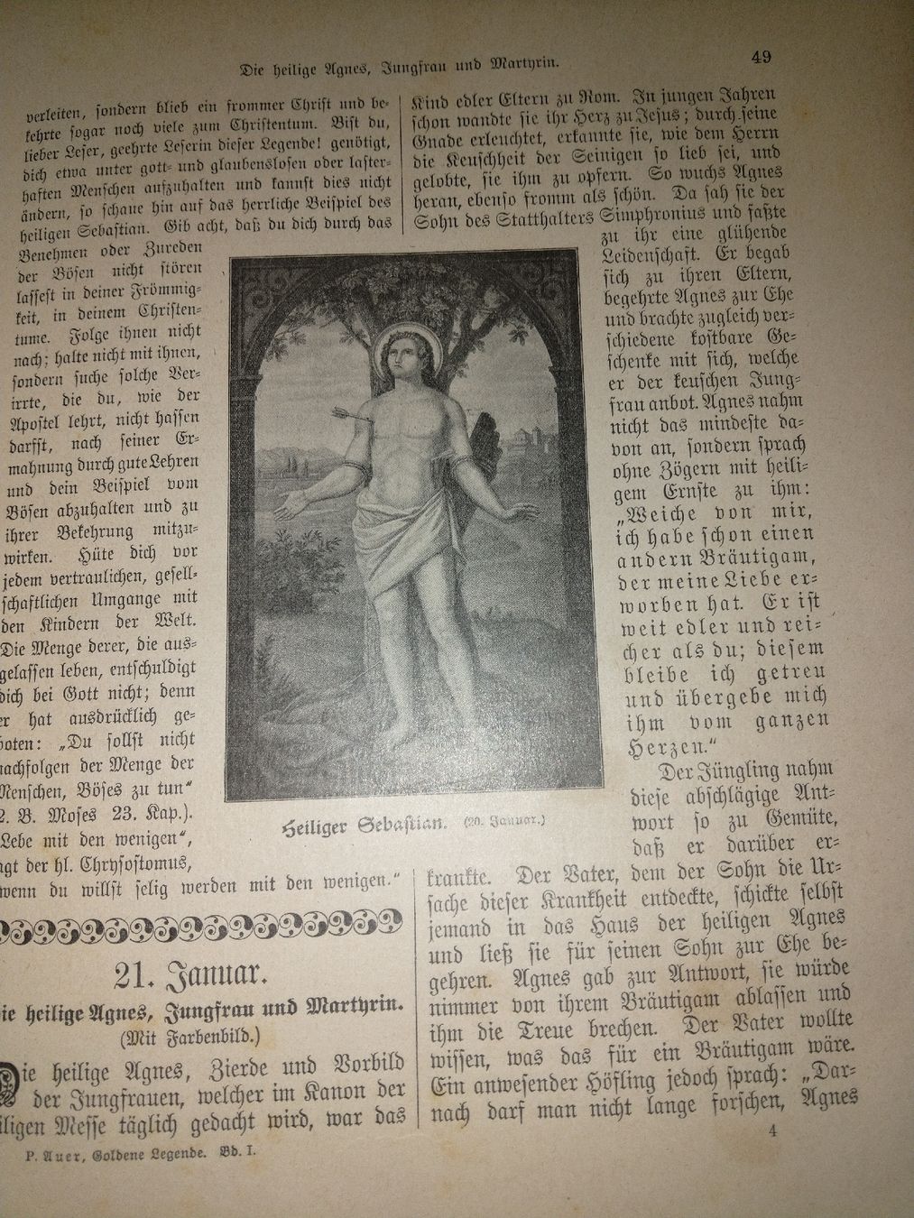 Libri: Heiliges Buch Goldene Legende 1904 – Usato da Künten venduto da Spinner62 6