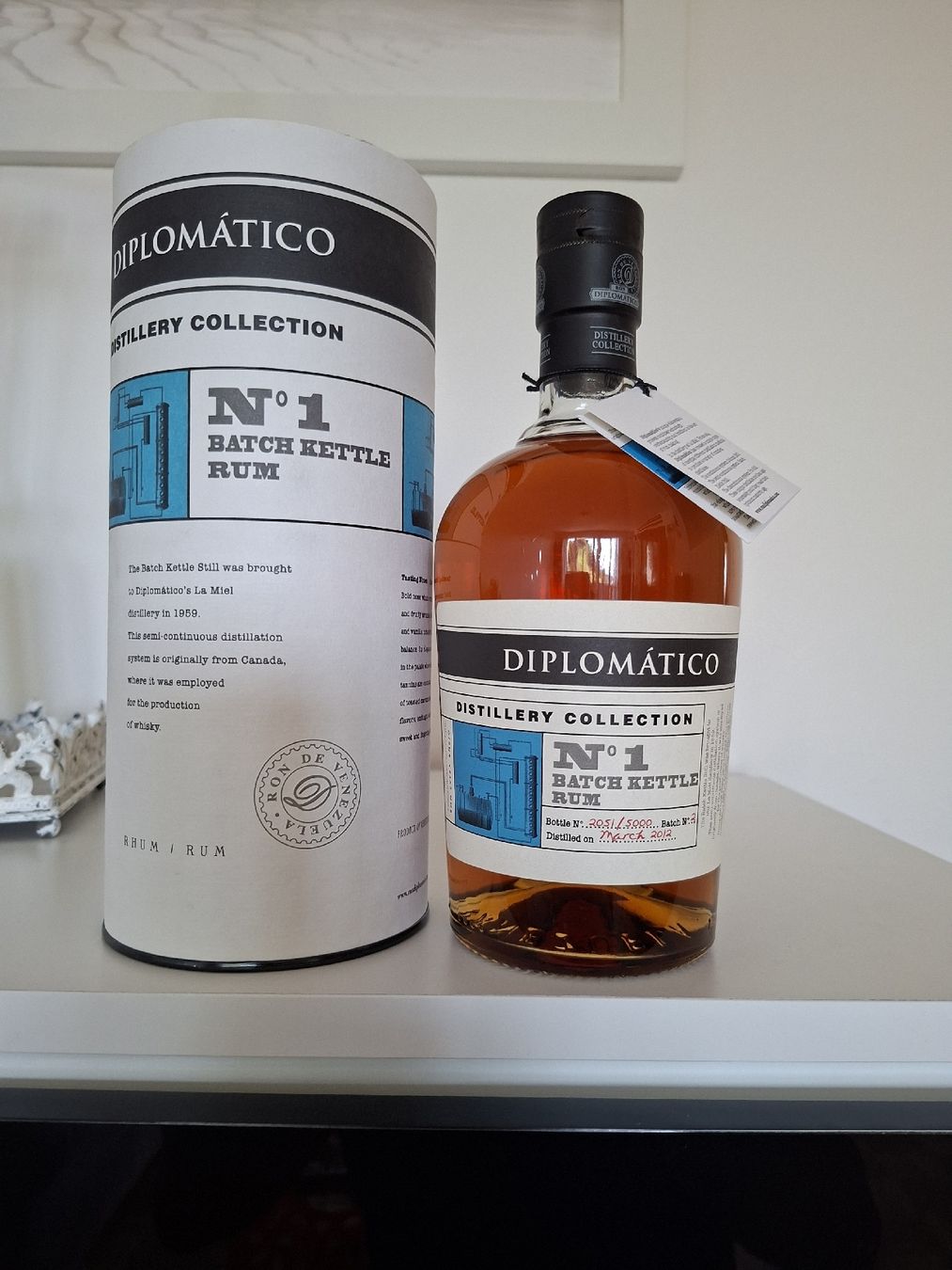 Diplomatico Spiritueux: DIPLOMATICO Distillery Collection N.1 Batch Kettle Rum – D'occasion à Kriens par Arthur73