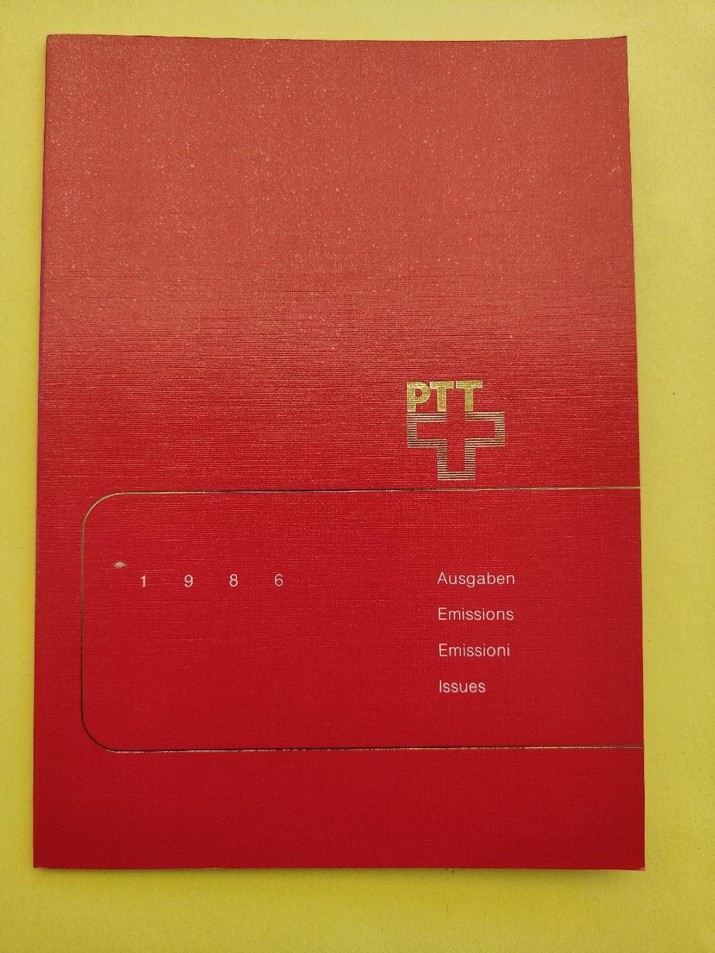 Alle Briefmarken: Jahrbuch der Post 1986 – Neu (gemäss Beschreibung) aus chur von Hmars