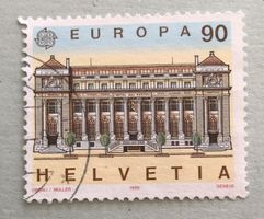 Nr.798  mit Stempel Freimarken  Europa – Postämter 1990   