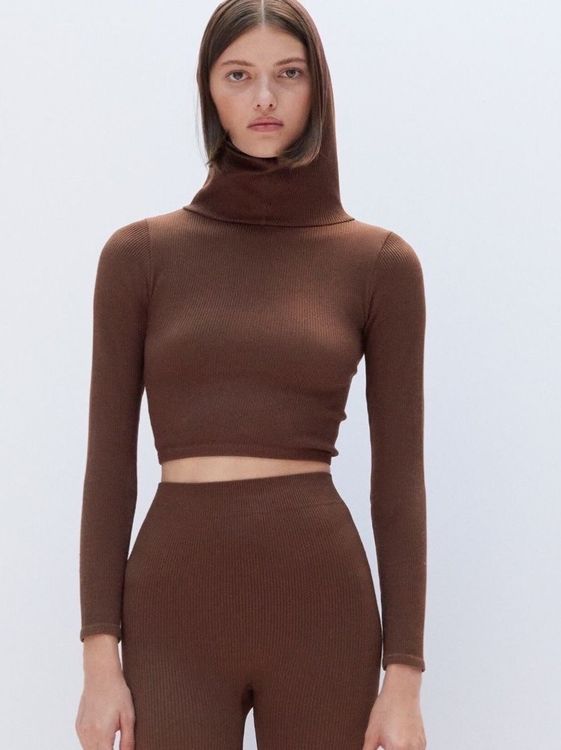 Zara limitless contour collection sweatshirt sale