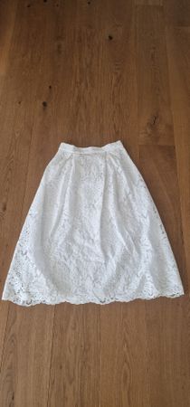 Zara Sommer Rock Weiss, Grösse S, Neuwertig!