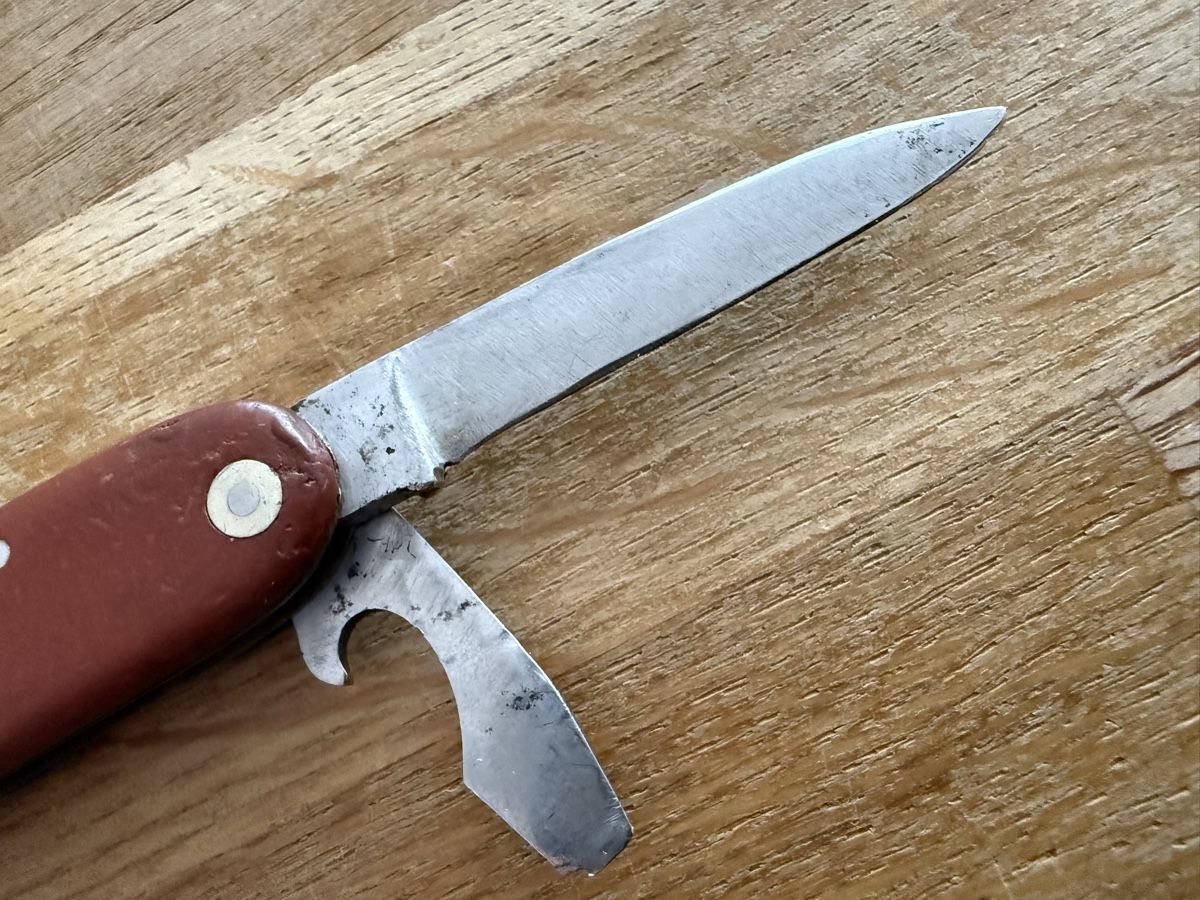 Wenger Coltelli tascabile: Antikes Taschenmesser von Wenger,  – Usato da Goldach venduto da Messerguru 7