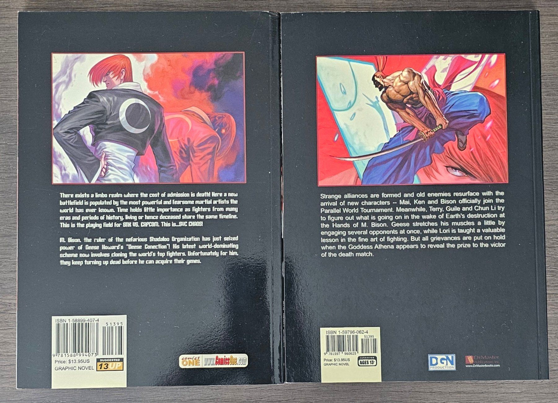 Fumetti: SVC Chaos SNK vs. Capcom Vol 1-2 – Usato da Meyrin venduto da bigjoejr69 1