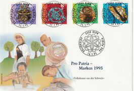 1995 Pro Patria ET - Vollstempel