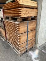 Holzpfähle 80cm eckig, Bau, Garten