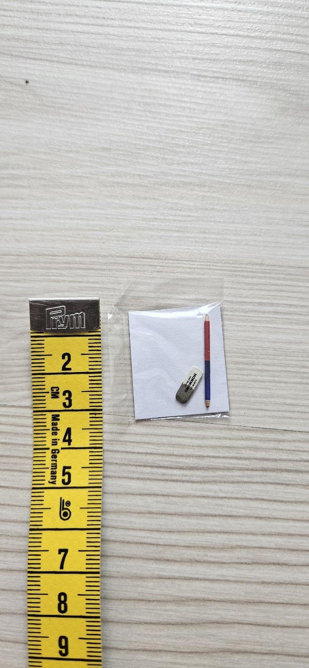 Case e mobili per bambole: miniatur Schreibset – Nuovo e nell'imballaggio originale da Dättwil AG venduto da son_x2fq