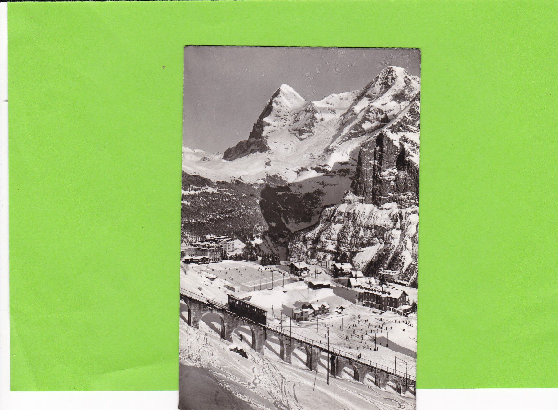 Cartoline postali: Mürren-Allmendhubelbahn – Usato da St. Peterzell venduto da neckertal