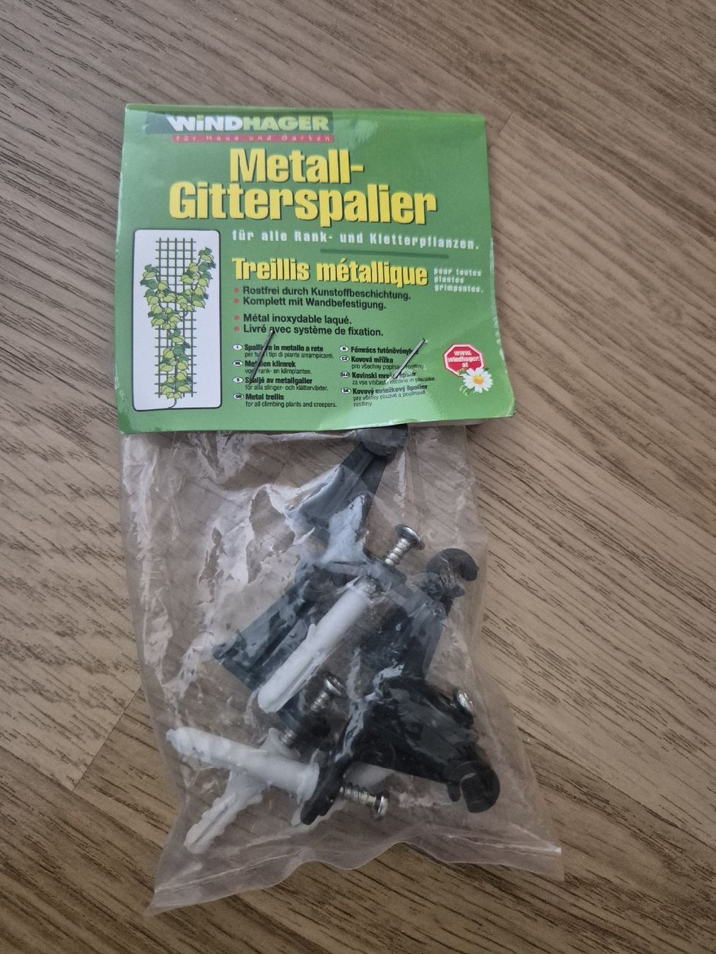 Wandhalterungen: Gitterspalier-Befestigung Gitterspalier Wandbefestigung – Neu (gemäss Beschreibung) aus Langenthal von Polarisstern
