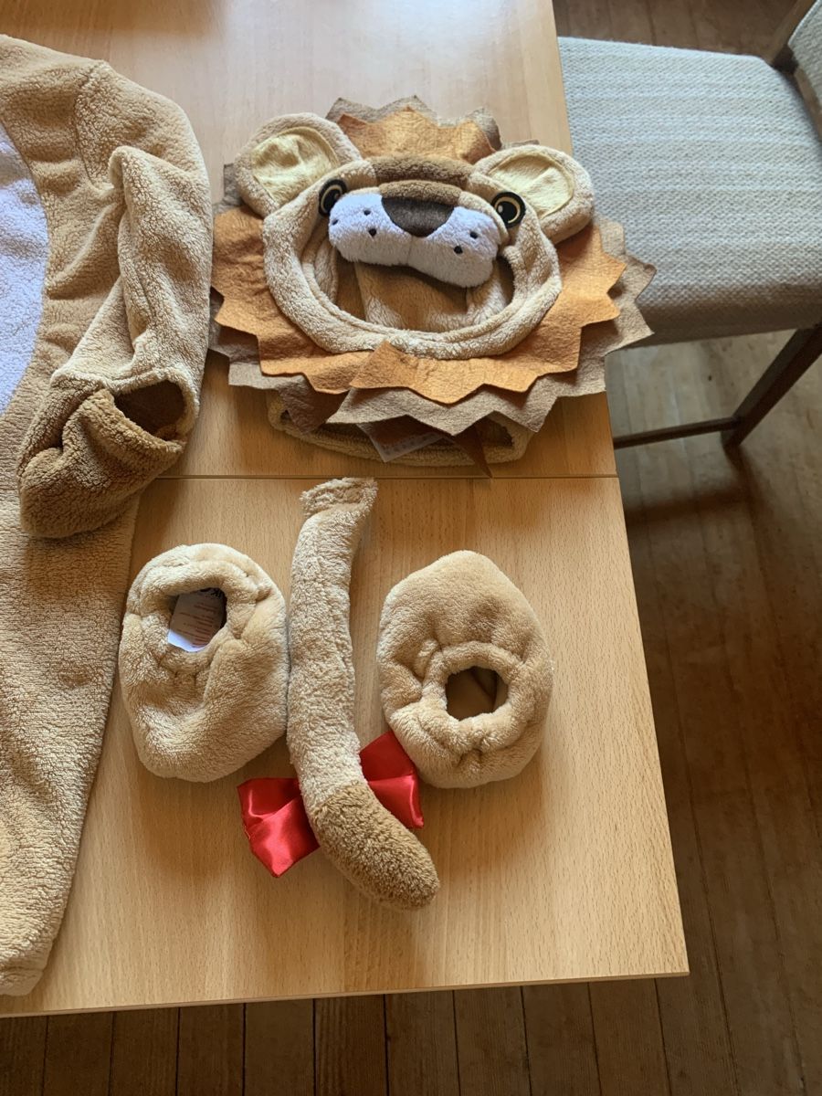 Costumi: Kinderkostüm Löwe Grösse ca. 12-24 Monate – Usato da Laufen venduto da Twingi33 5
