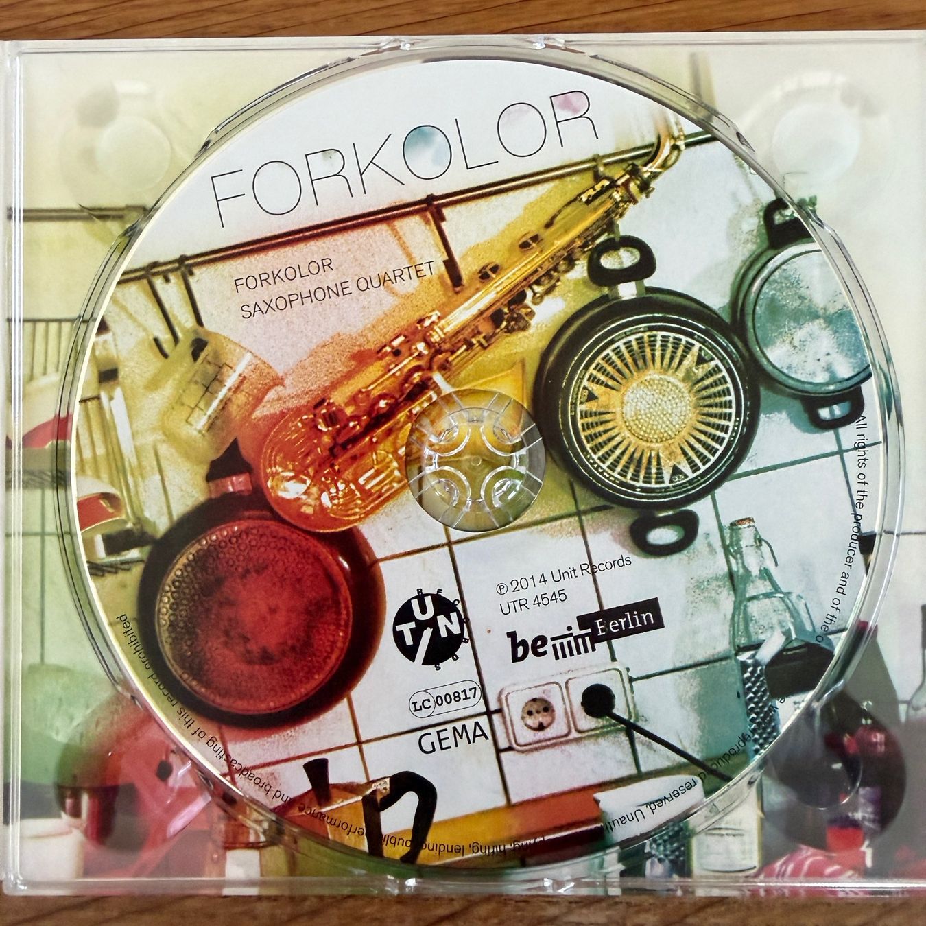 CD: Forkolor Saxophone Quartet – Forkolor (CD Unit) – Usato da Zug venduto da Mirare9 2