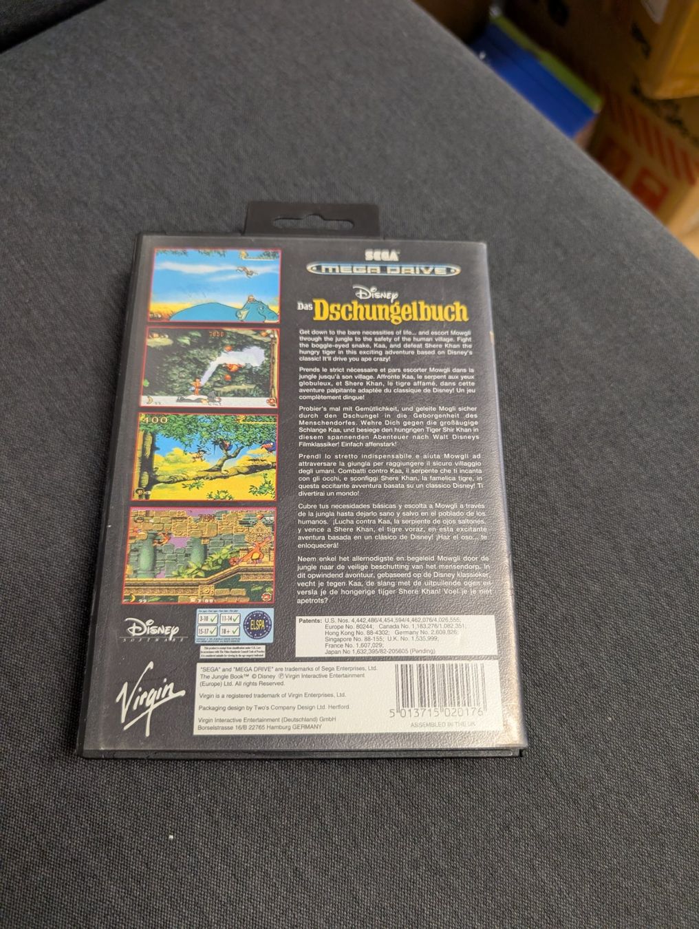 Jeux: Das Dschungelbuch Sega Mega Drive – D'occasion à Giubiasco par Ticinerd 1
