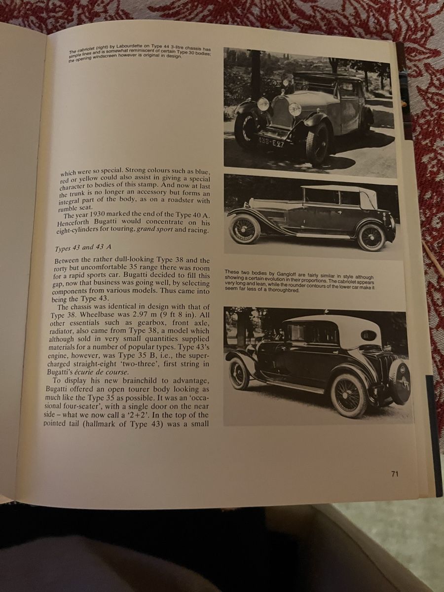 Libri: Bugatti Buch Evolution of a Style – Usato da Saanen venduto da SoniaMichaela 2