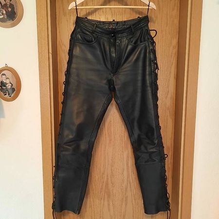 Lederhosen schwarz 46M