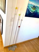 4 porta candele in metallo