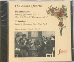 The Busch Quartet - Beethoven / Schubert