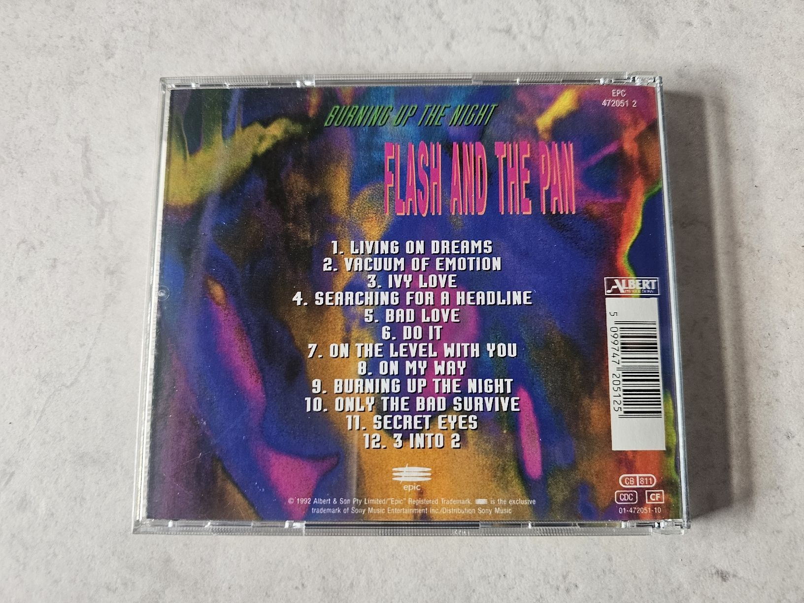 CD: Flash And The Pan  -  Burning Up The Night – Usato da Schneisingen venduto da backstore24 1