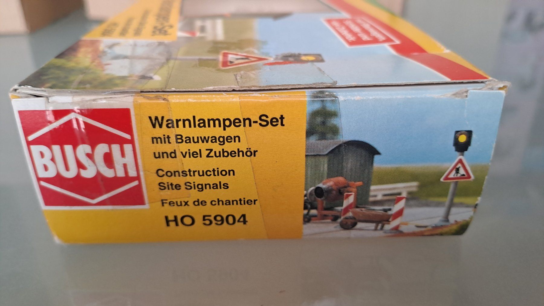 Busch Modellini di ferrovie: Busch WarnlampenSet 5904 / 58 – Nuovo (secondo la descrizione) da Winterthur venduto da Riebeli333 1