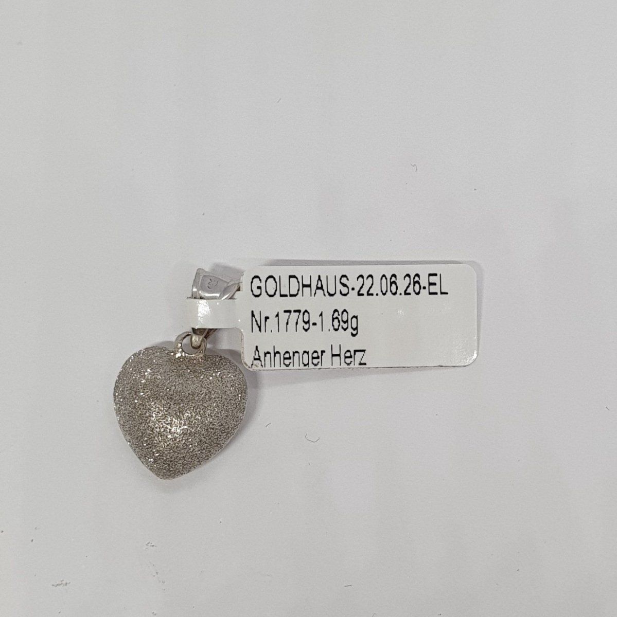 Ciondoli: Echt 14K Gold - Herz Anhänger – Usato da Luzern venduto da luzerngoldhaus 1