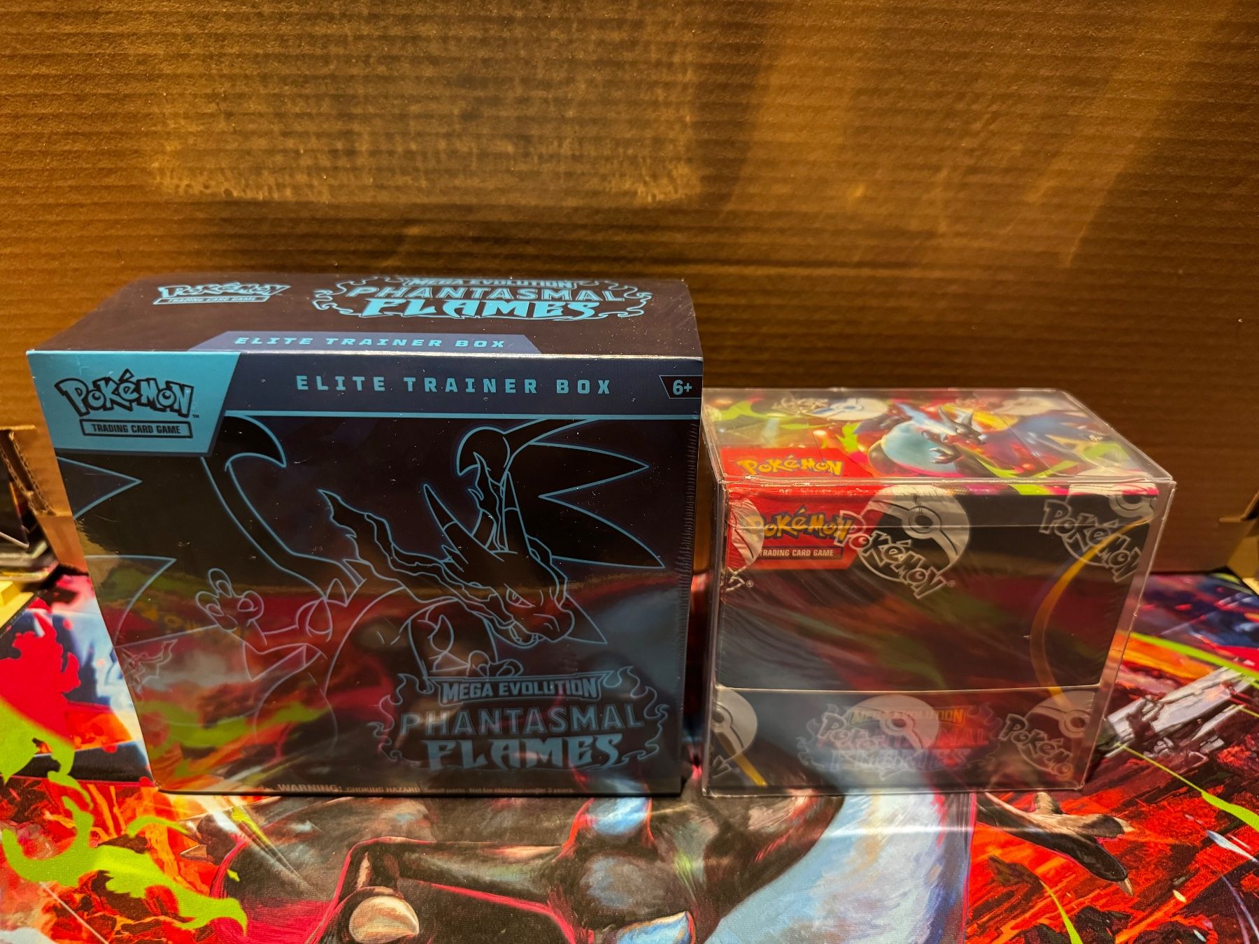 Pokémon Carte collezionabili: Pokémon Phantasmal Flames Display + ETB 🔥 – Nuovo e nell'imballaggio originale da Männedorf venduto da bir_gt85