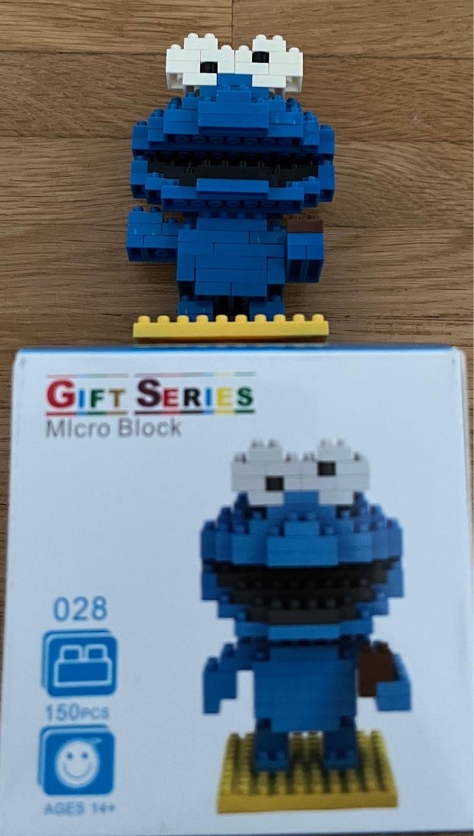 Statuette: Krümelmonster von Micro Block – Usato da Hettlingen venduto da AumSp 1