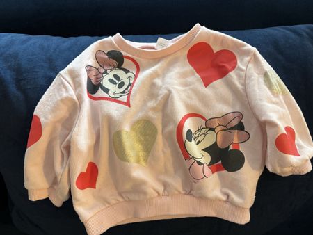 Sweatshirt für Mädchen Minnie Mause Gr. 74