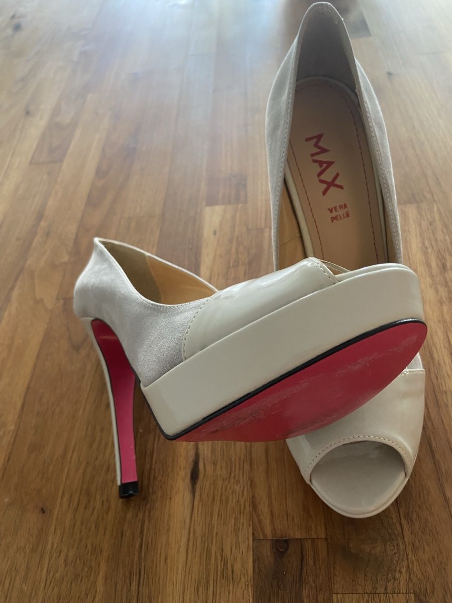 Scarpe da donna: MAX Pumps, hellgrau, Gr. 39, Plateau, Top Zustand! – Nuovo (secondo la descrizione) da Bäch SZ venduto da manda8806 2