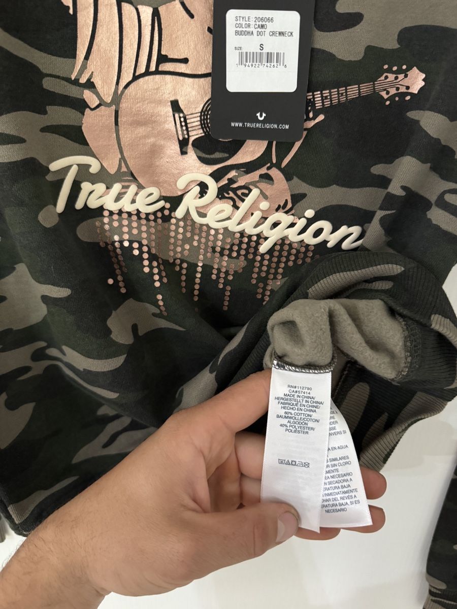 True Religion Pullover & Sweatshirts: True Religion Camo Pullover, Gr. S, Neu mit Etikett! – Neu und originalverpackt aus Wetzikon ZH von Jan_wojt 5