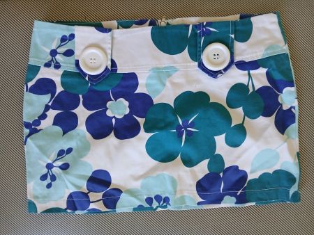 minijupe motif fleurs taille 36-38 s/m amisu