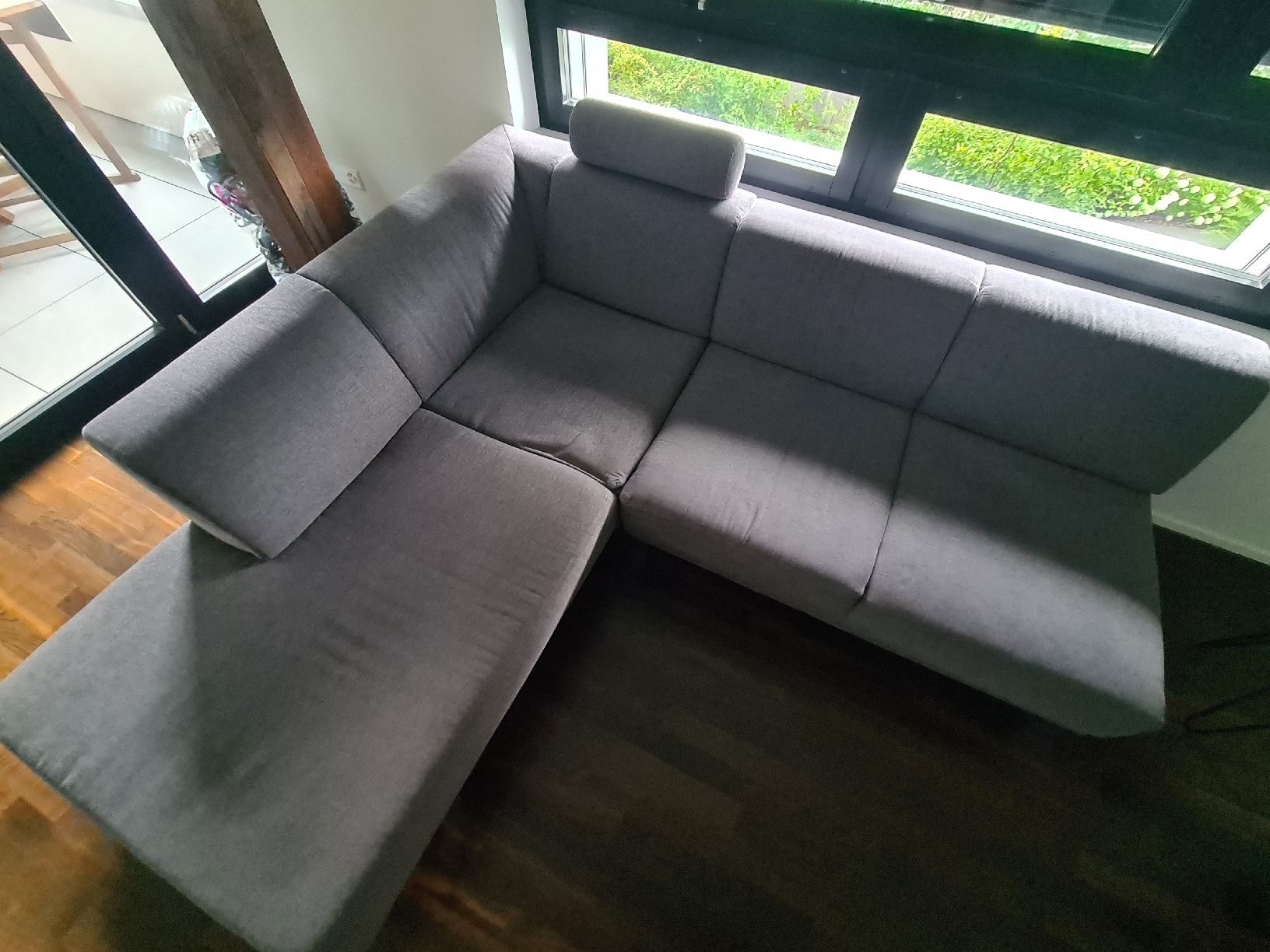 Divani: graues Ecksofa – Usato da Friltschen venduto da Thurgau11