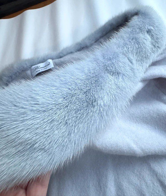 Maglioni & Felpe: Blumarine Angora Wolle Pulli mit echtem Nerz  38  it 44 – Usato da Obergösgen venduto da crystalfox 8