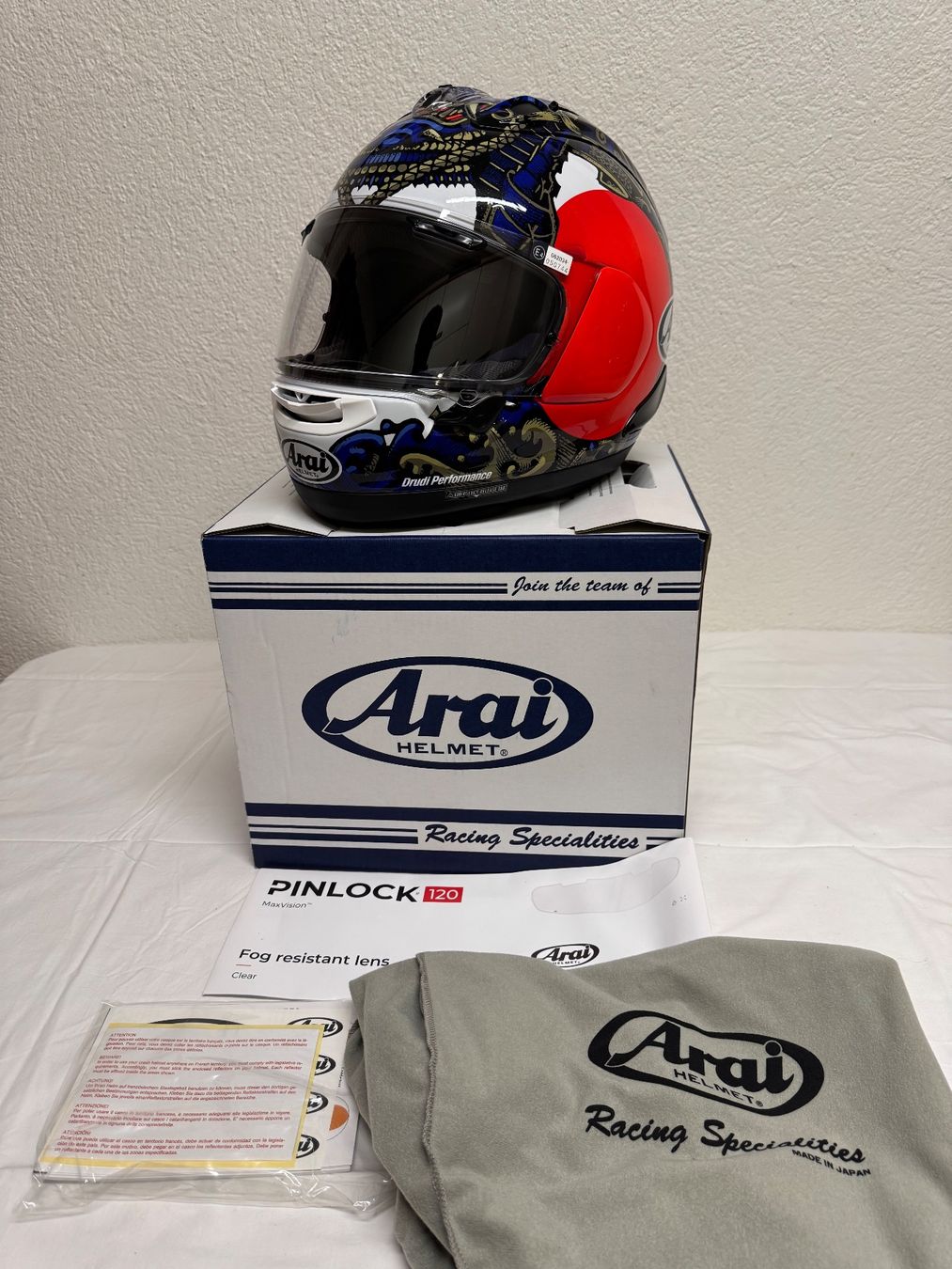 Arai Helme & Visiere: Arai RX-7V EVO Samurai Gr. L – Neu und originalverpackt aus Wetzikon ZH von Giloco 3