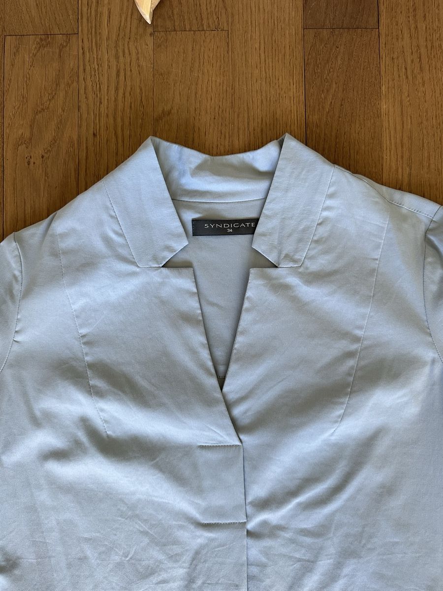 Camicette: Syndicate Bluse, Designerstück, hellblau, Gr. 34, neu, – Nuovo (secondo la descrizione) da Bern venduto da fluffy07 1