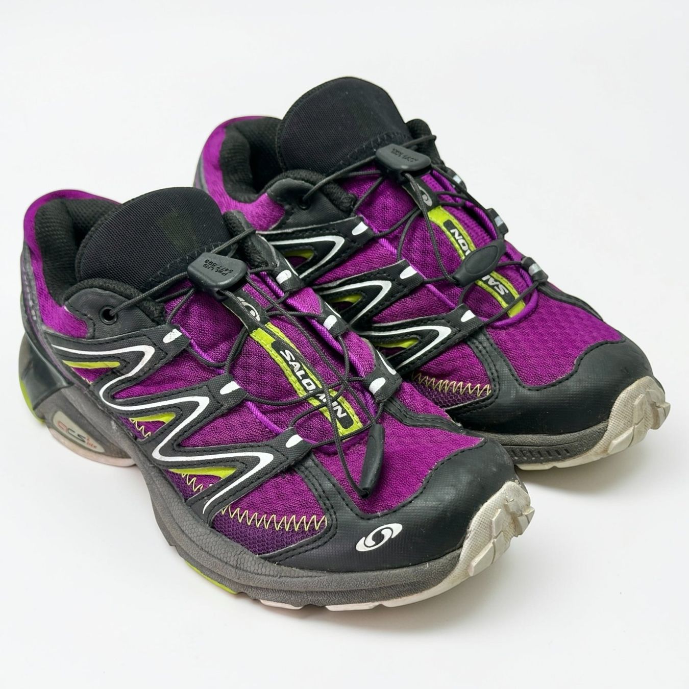 Salomon Herrenschuhe: Salomon Speedcross CS WP, violettes, Pointure 36 – Gebraucht aus Morges von vintiques