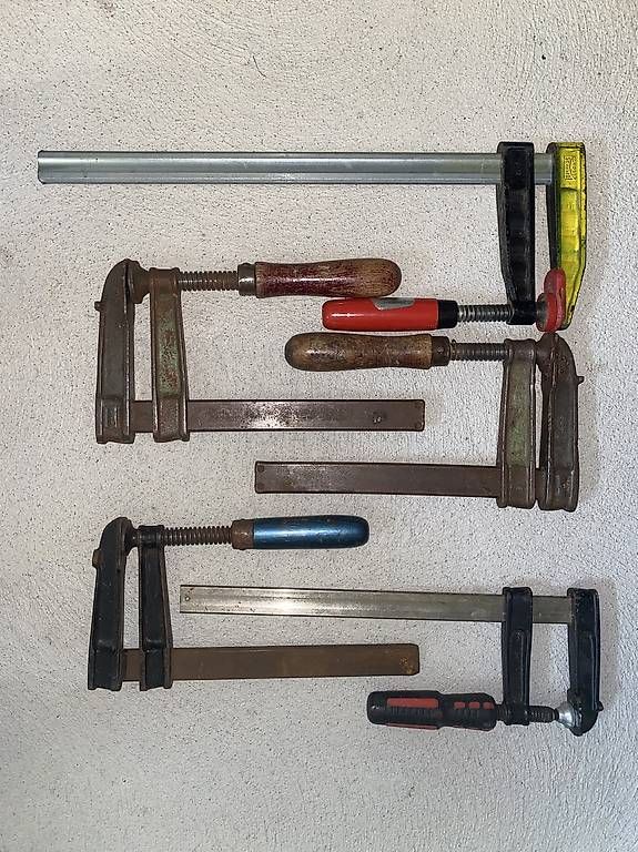 Tutti gli attrezzi: Stahlzwingen 5 Stück – Usato da Stein am Rhein venduto da kar_9lmg