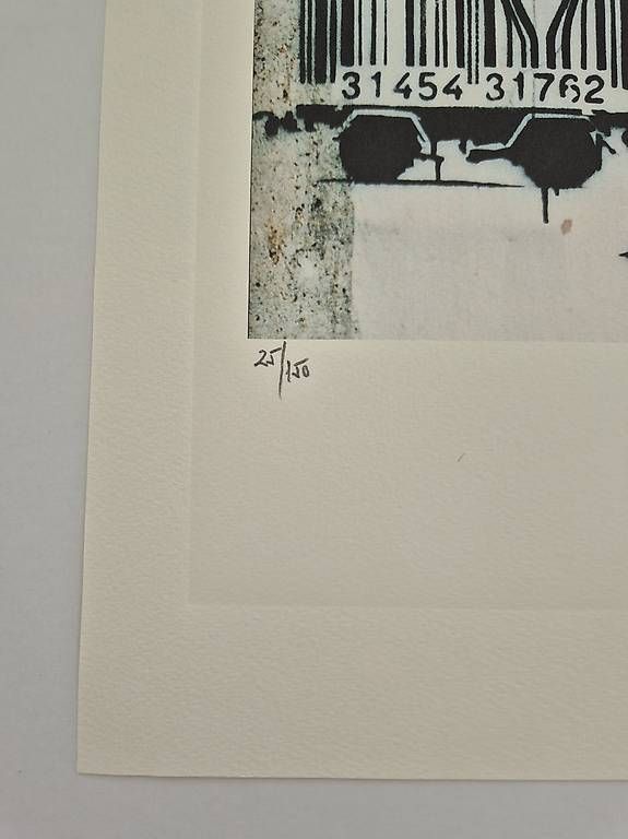 Foto & Immagini: Banksy "Barcode" (limitiert 25/150) – Usato da Staufen venduto da saerdna81 2