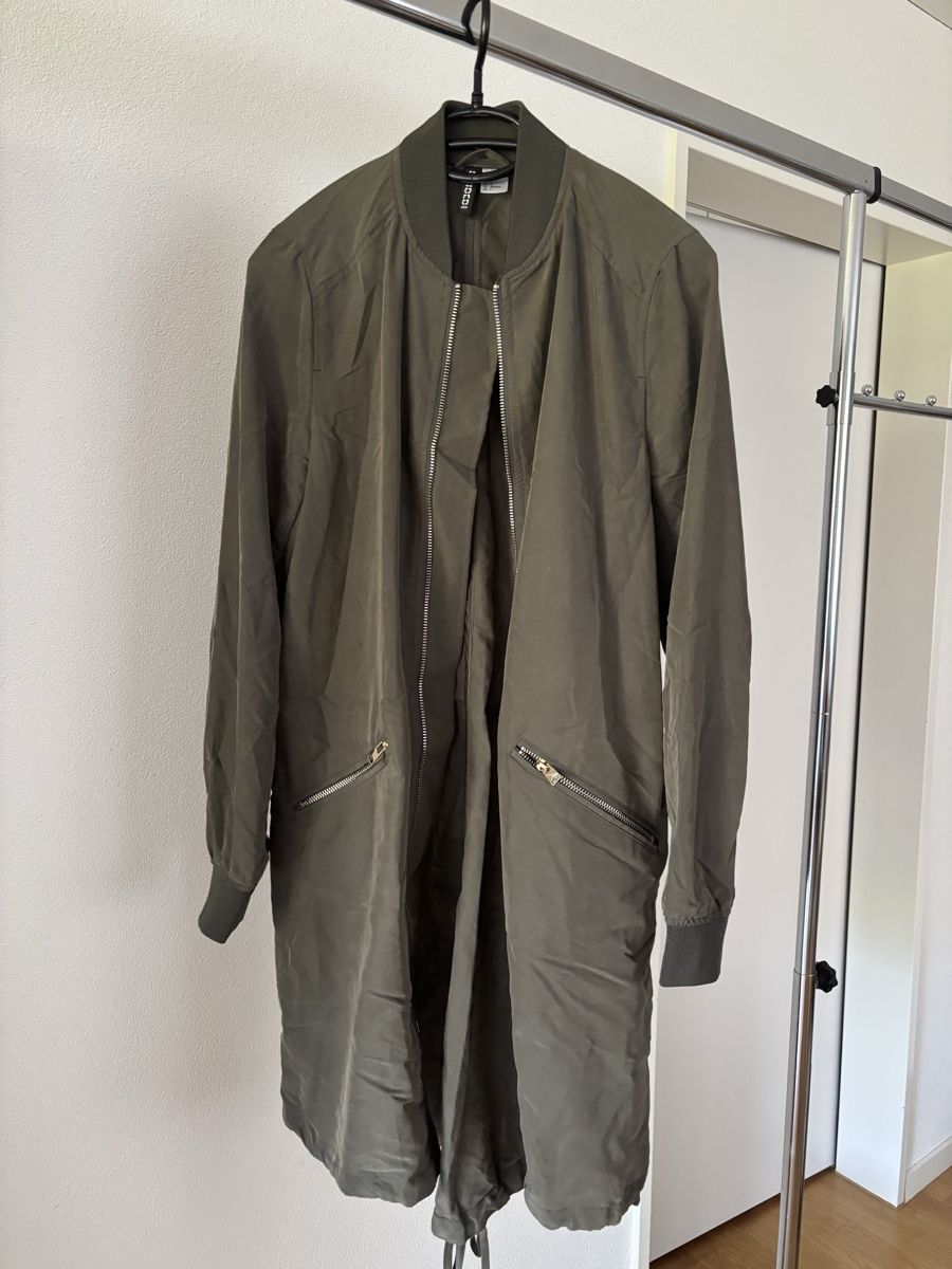 H&M Mäntel: dünner Mantel grün – Gebraucht aus Kaltbrunn von celiabernet