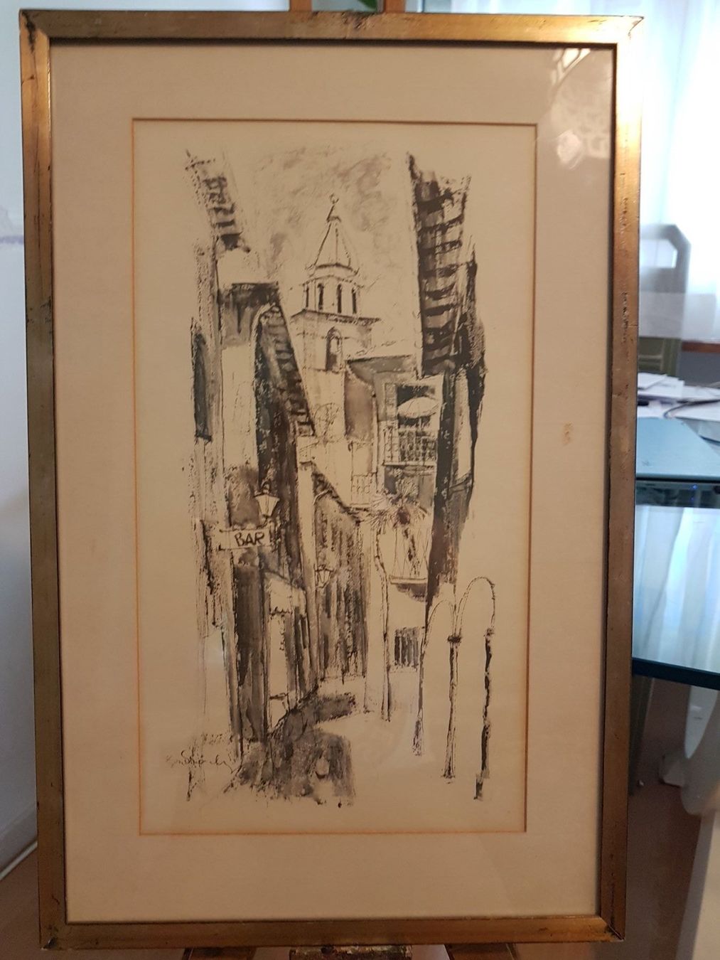 Tableaux: Original Federzeichnung E. Schöneberg – D'occasion à Glattbrugg par casabelavista 1