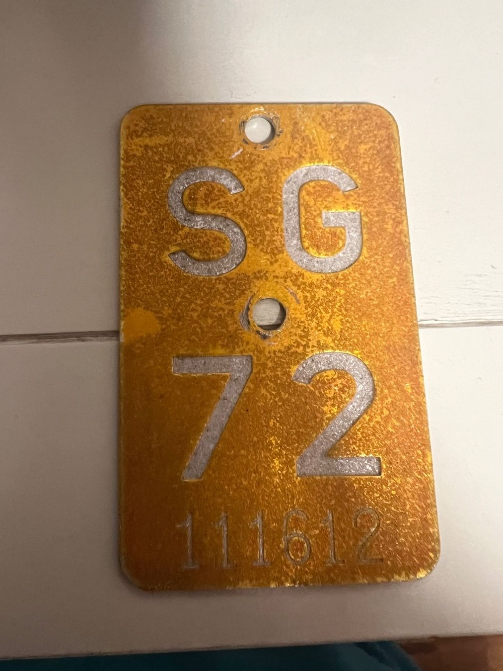 Insegne: Fahrradschild – Usato da monte carasso venduto da Chanel82