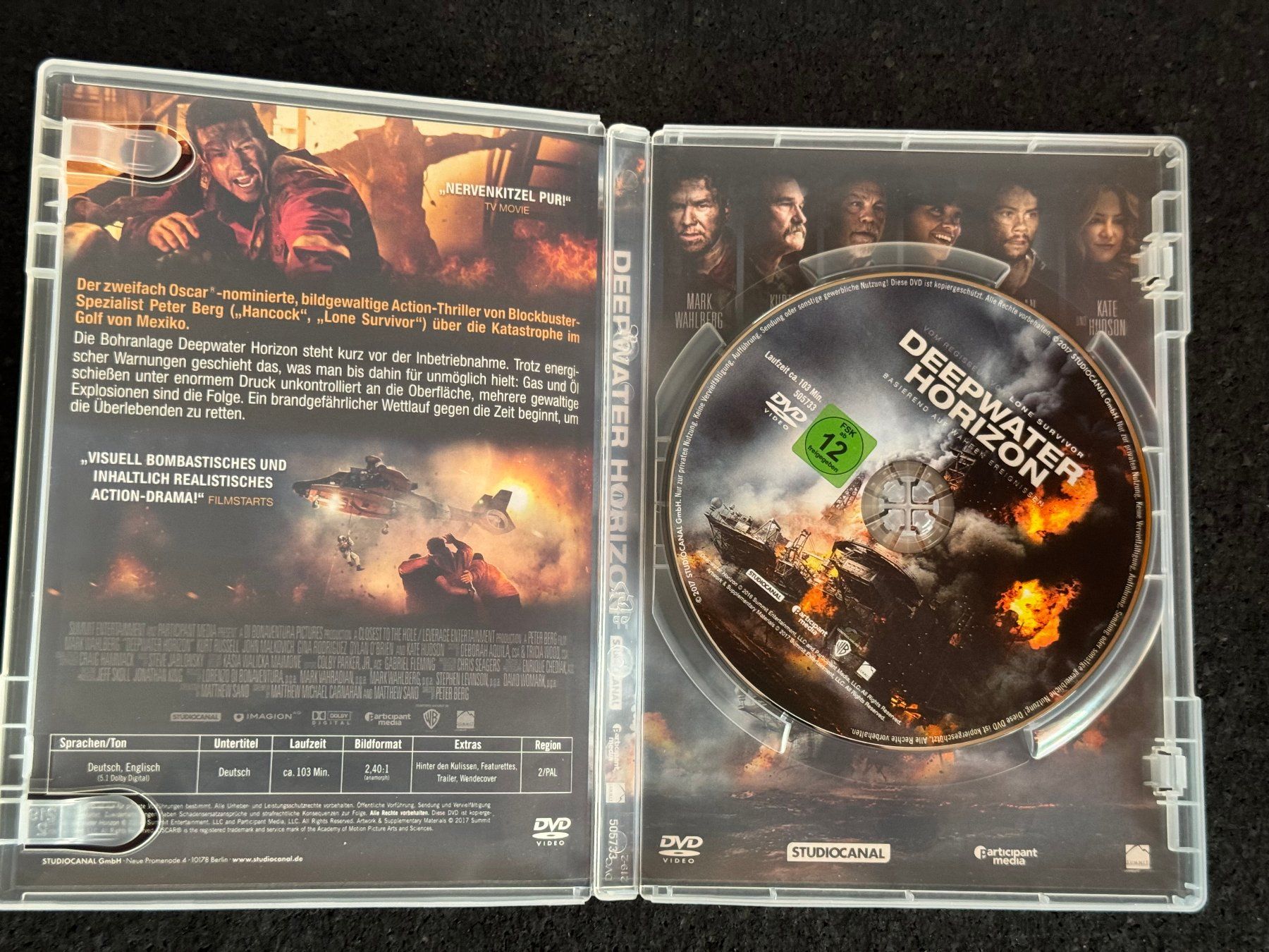 Tutti i DVDs: Deepwater Horizon DVD DE/EN – Usato da Fribourg venduto da tschjoly 4
