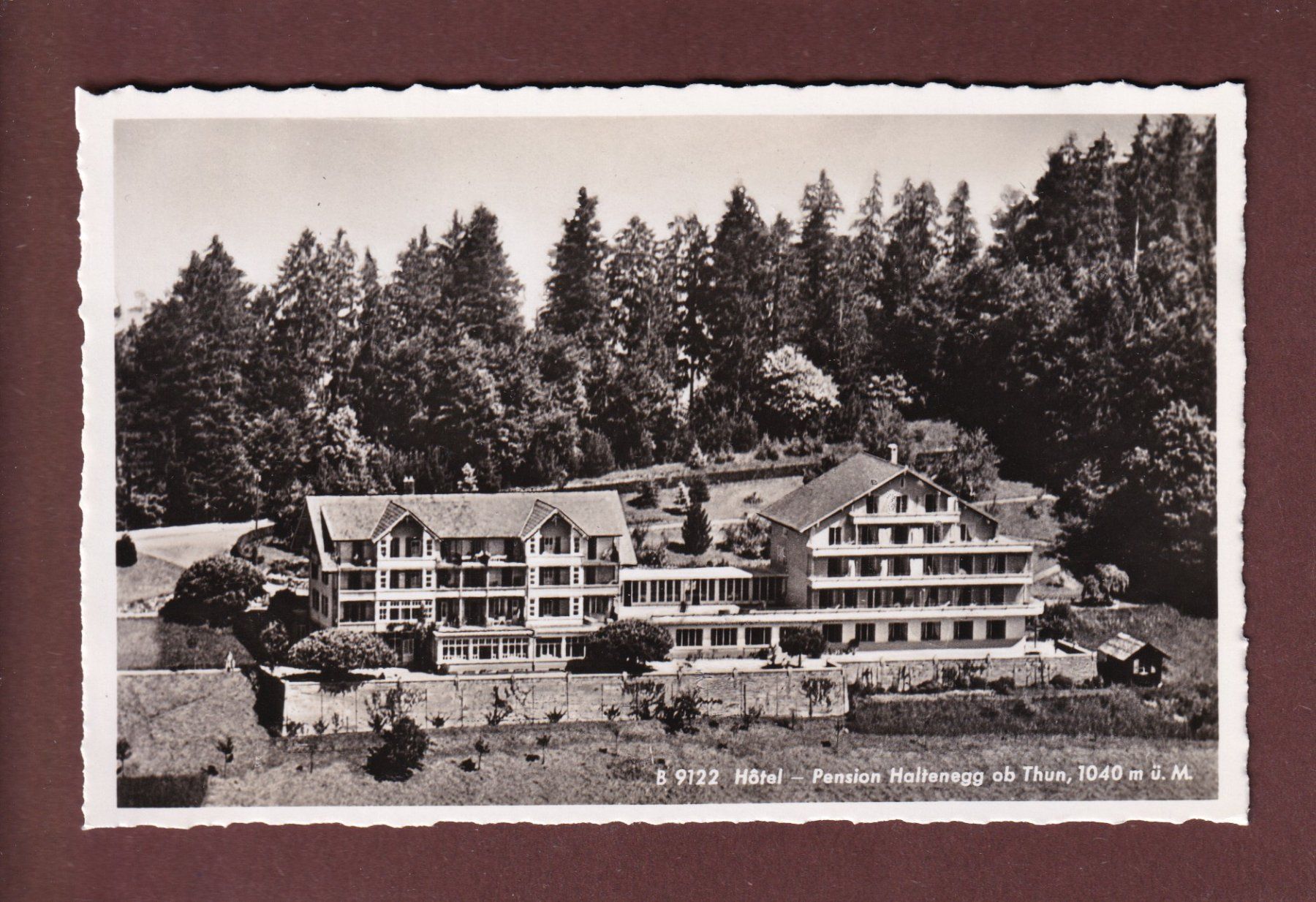 Cartoline postali: Pension HALTENEGG ob Thun – Usato da Pully venduto da nicecards-shop