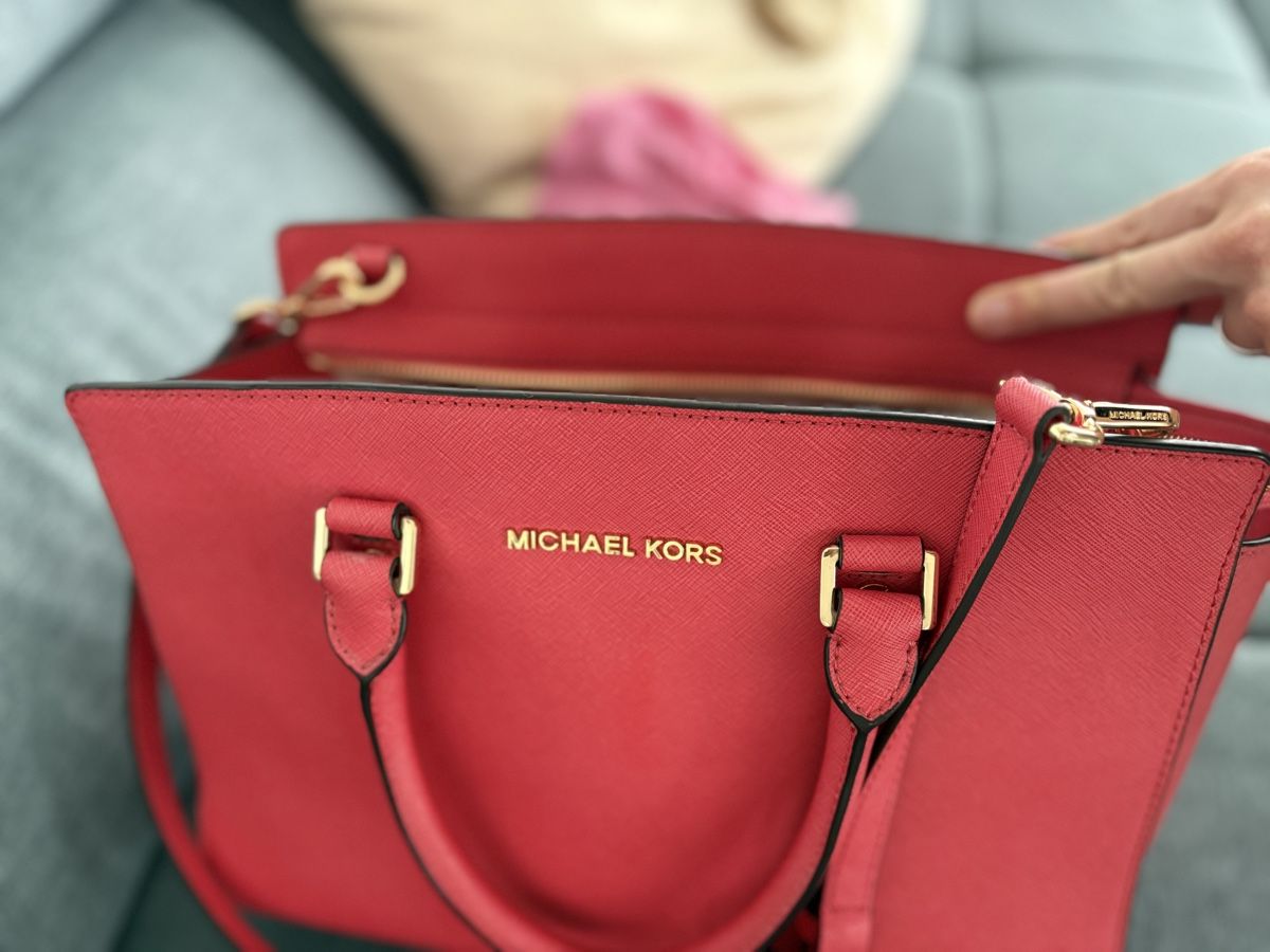 Michael Kors Borse da donna: Michael Kors Tasche koralle – Usato da Erlinsbach venduto da biherzog 4