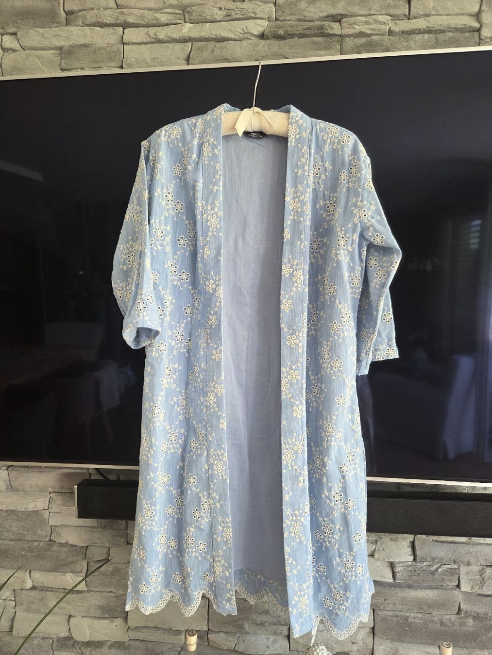 Cappotti: Jeans Mantel leicht aus Dubai – Nuovo (secondo la descrizione) da Rothenburg venduto da Vbrische
