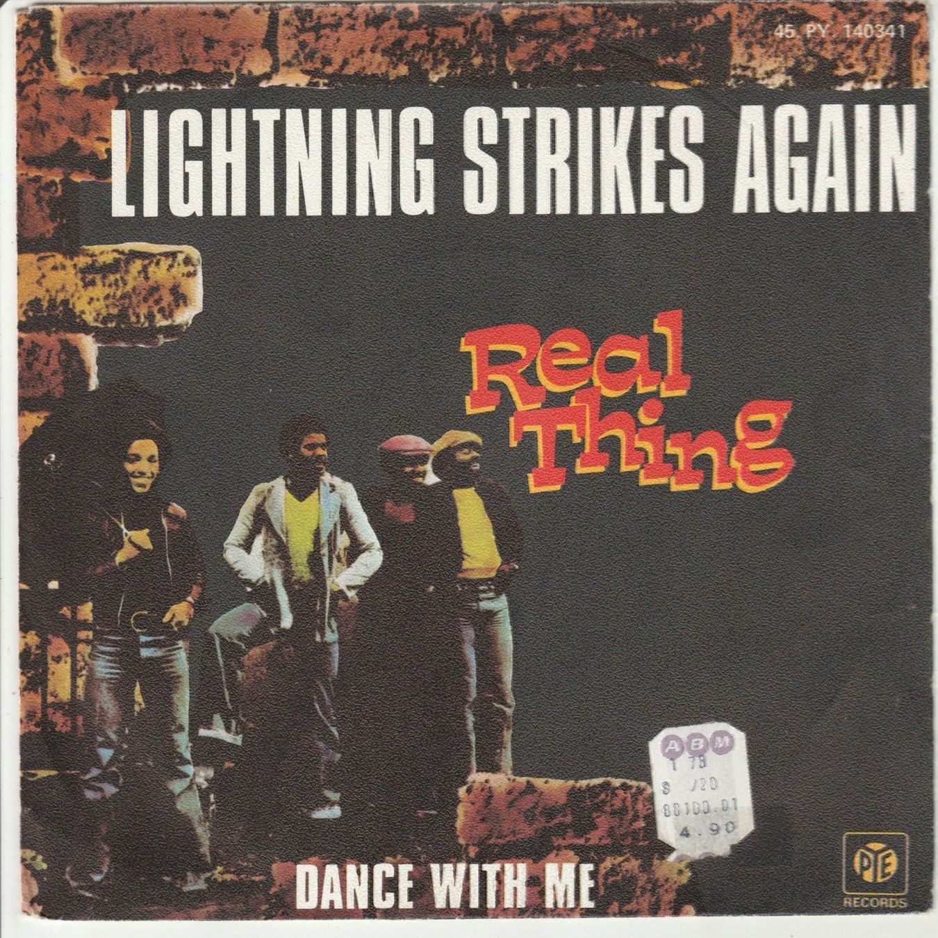 Dischi in vinile: Real Thing - Lightning strikes 7" Vinyl 1977 – Usato da Tübach venduto da JamesStone