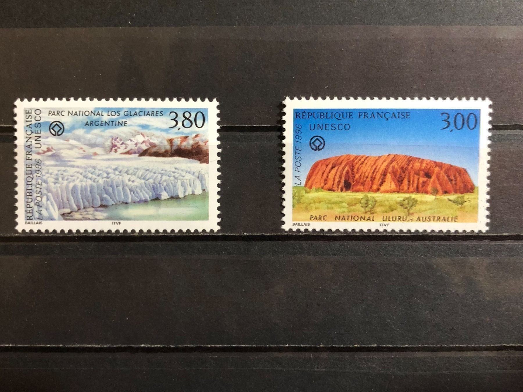 Alle Briefmarken: ()  Paire UNESCO 1996 Neufs** – Neu und originalverpackt aus Lausanne von ffhoud